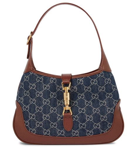 gucci jackie nag|gucci jackie denim bag.